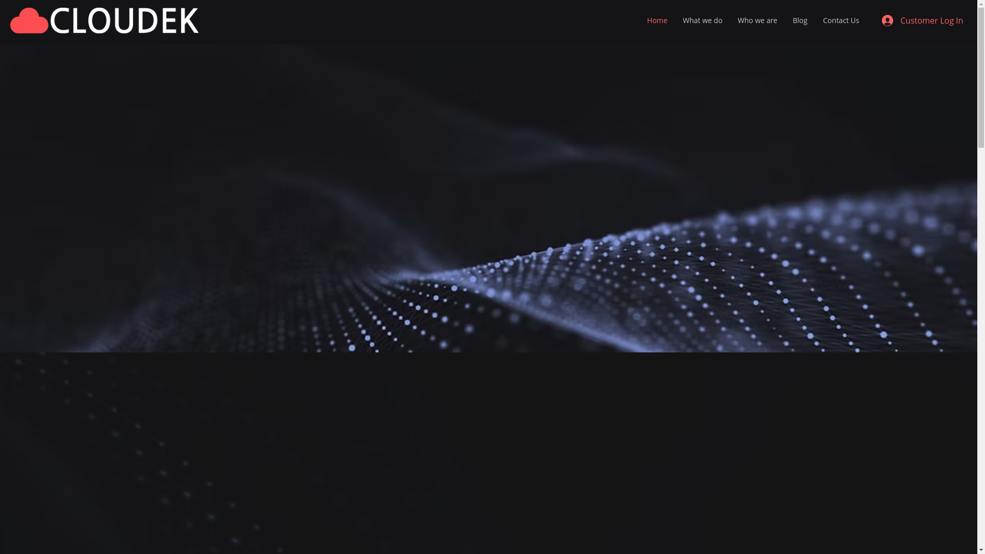 website screenshot of https://cloudek.au/