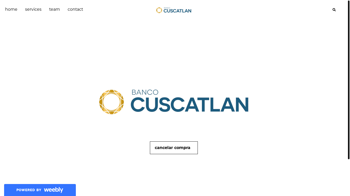 website screenshot of https://solicitudcargos.weebly.com/