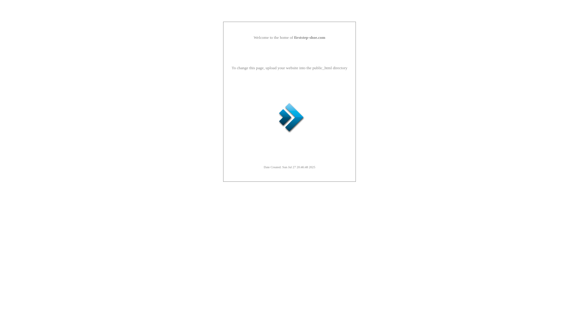 website screenshot of https://firststep-shoe.com/