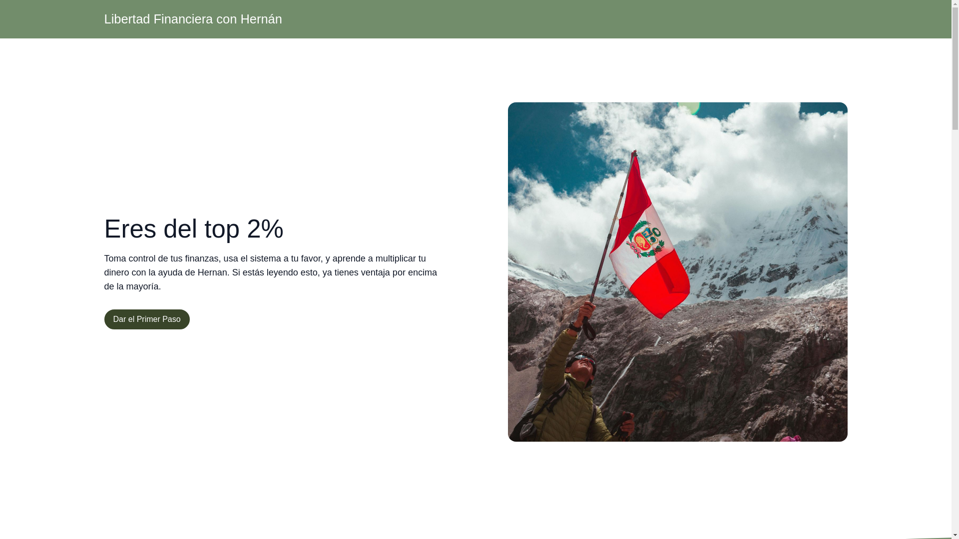 website screenshot of https://libertadpersonalfinanciera.com/