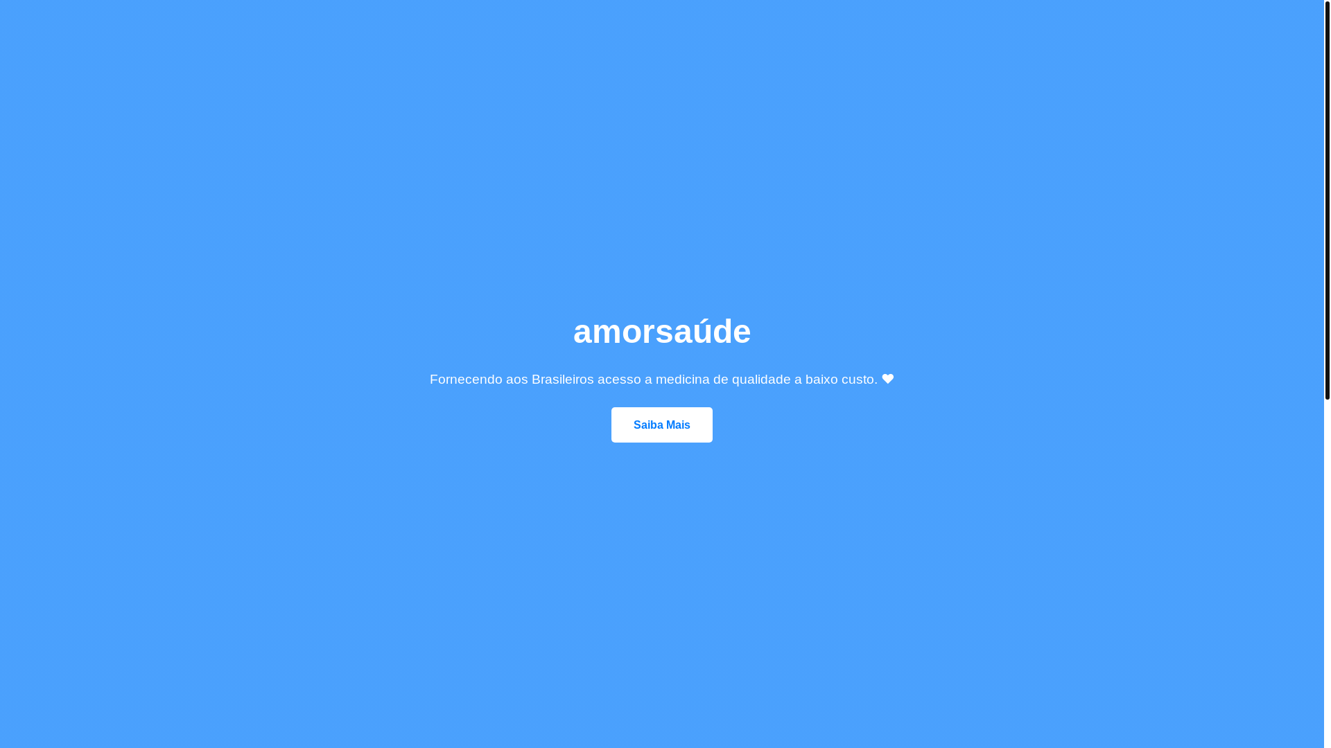 website screenshot of https://amorsaudetangaradaserra.com.br/