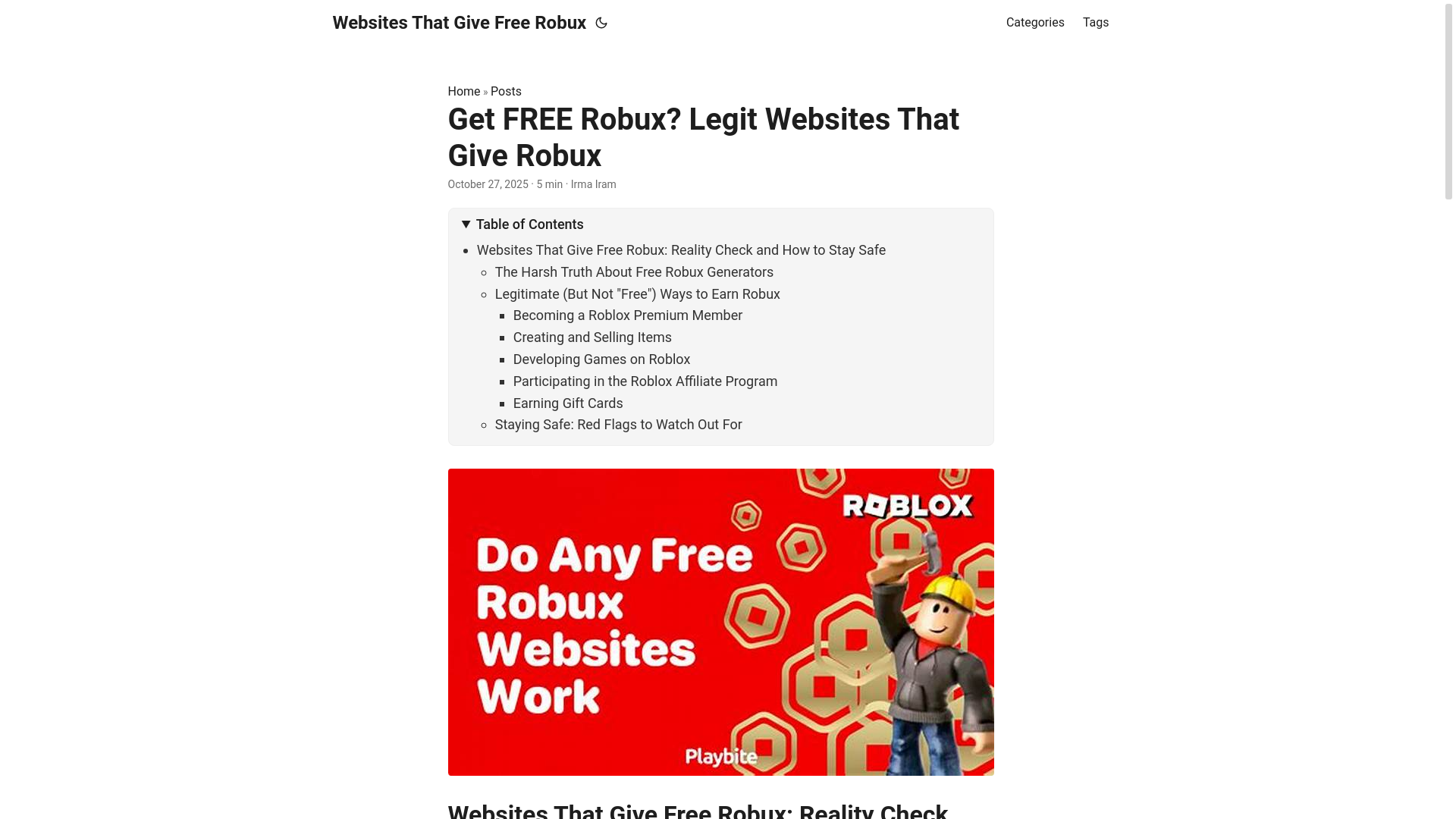 website screenshot of https://websites-that-give-free-robux.pages.dev/
