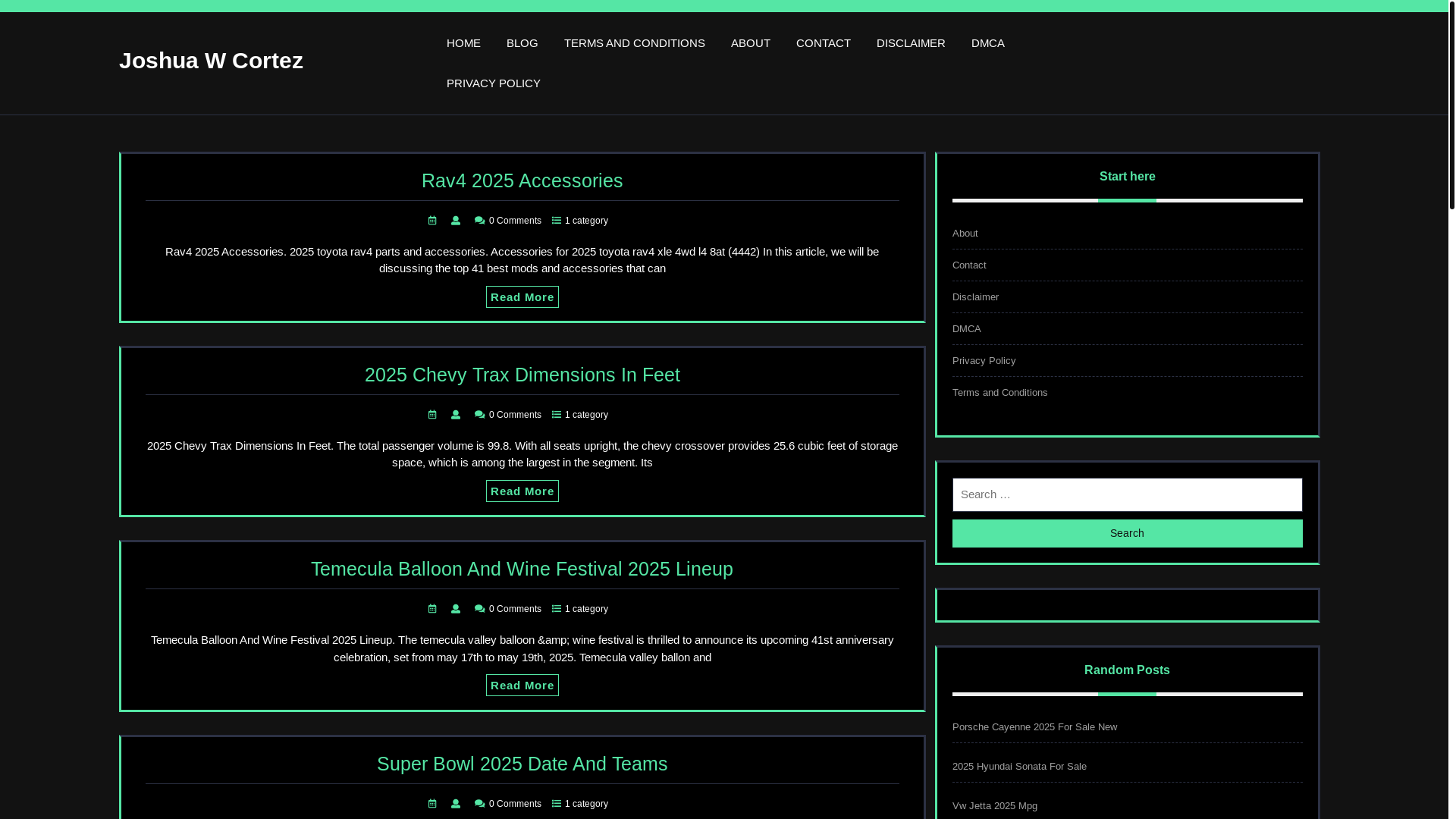 website screenshot of https://joshuawcortezs.pages.dev/
