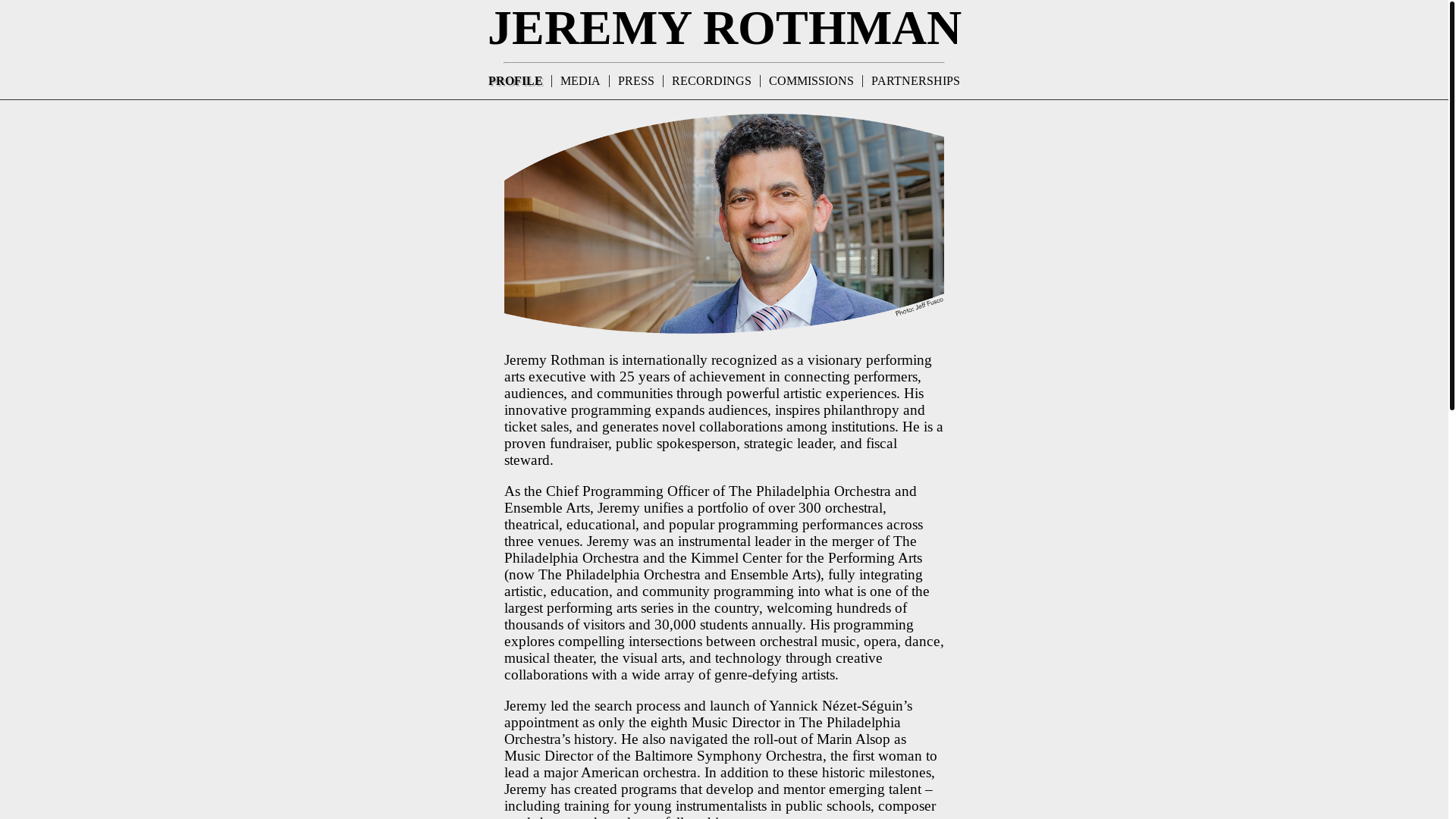 website screenshot of https://jeremyrothman.net/