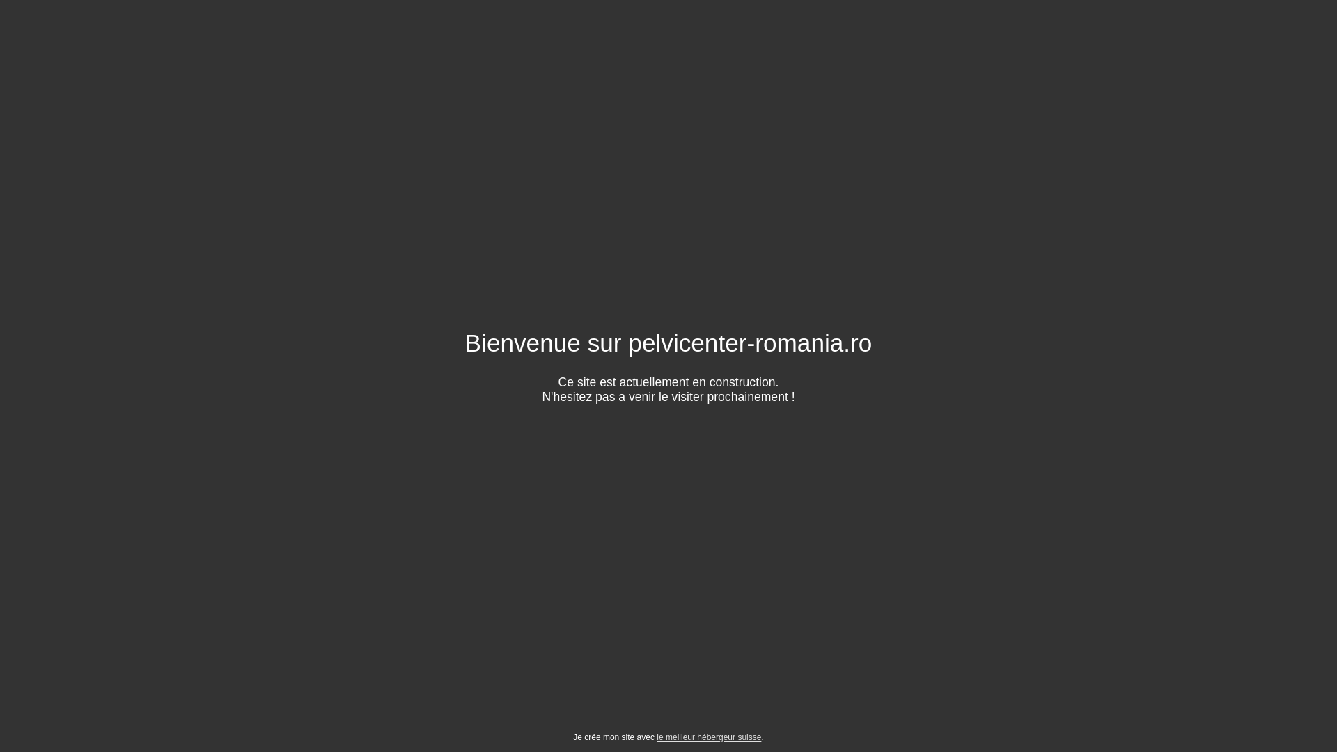 website screenshot of https://pelvicenter-romania.ro/