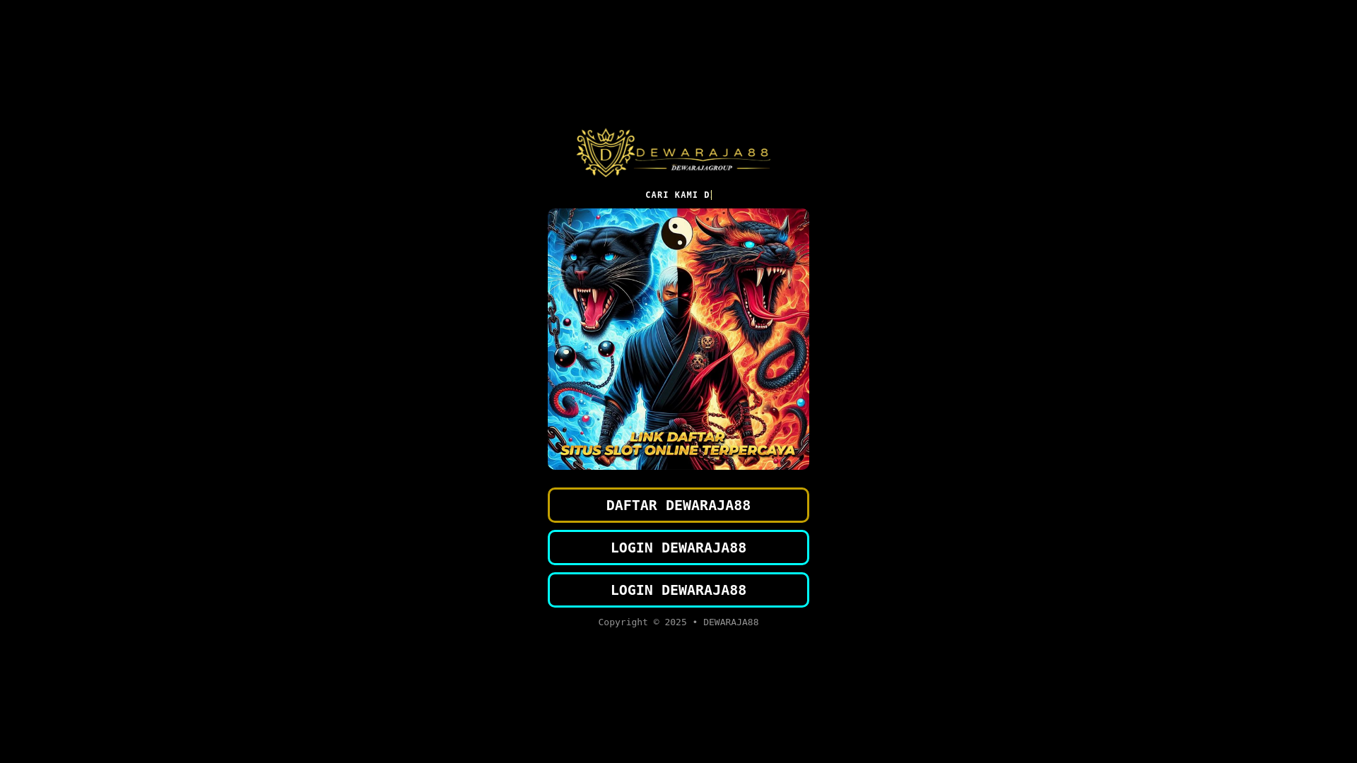 website screenshot of https://info-dewaraja88.pages.dev/