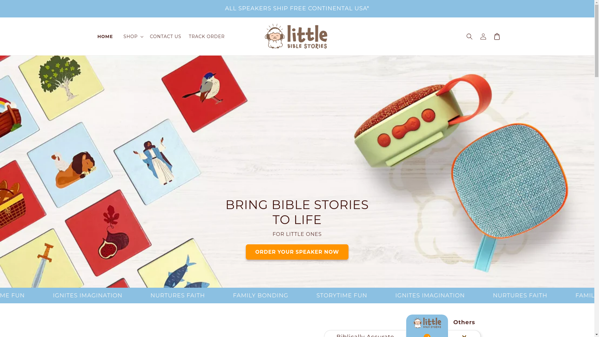 website screenshot of https://www.littlebiblestories.com/