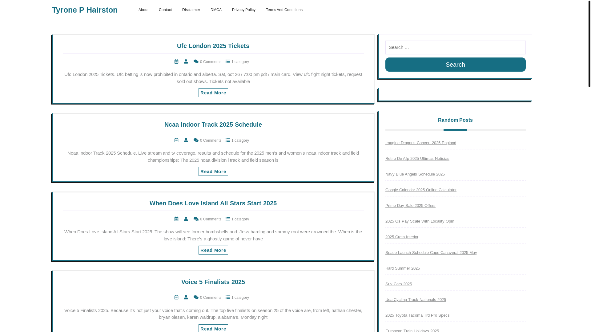 website screenshot of https://tyronephairstonp.pages.dev/