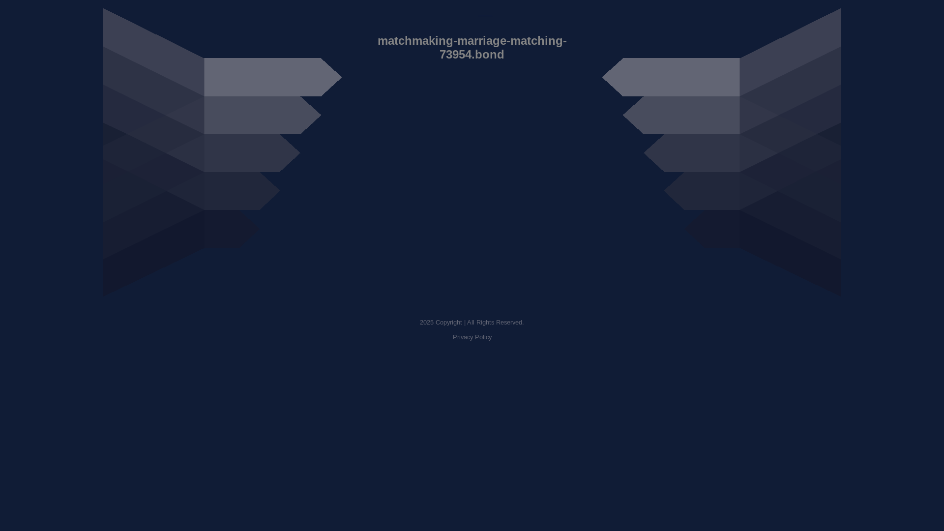 website screenshot of https://matchmaking-marriage-matching-73954.bond/