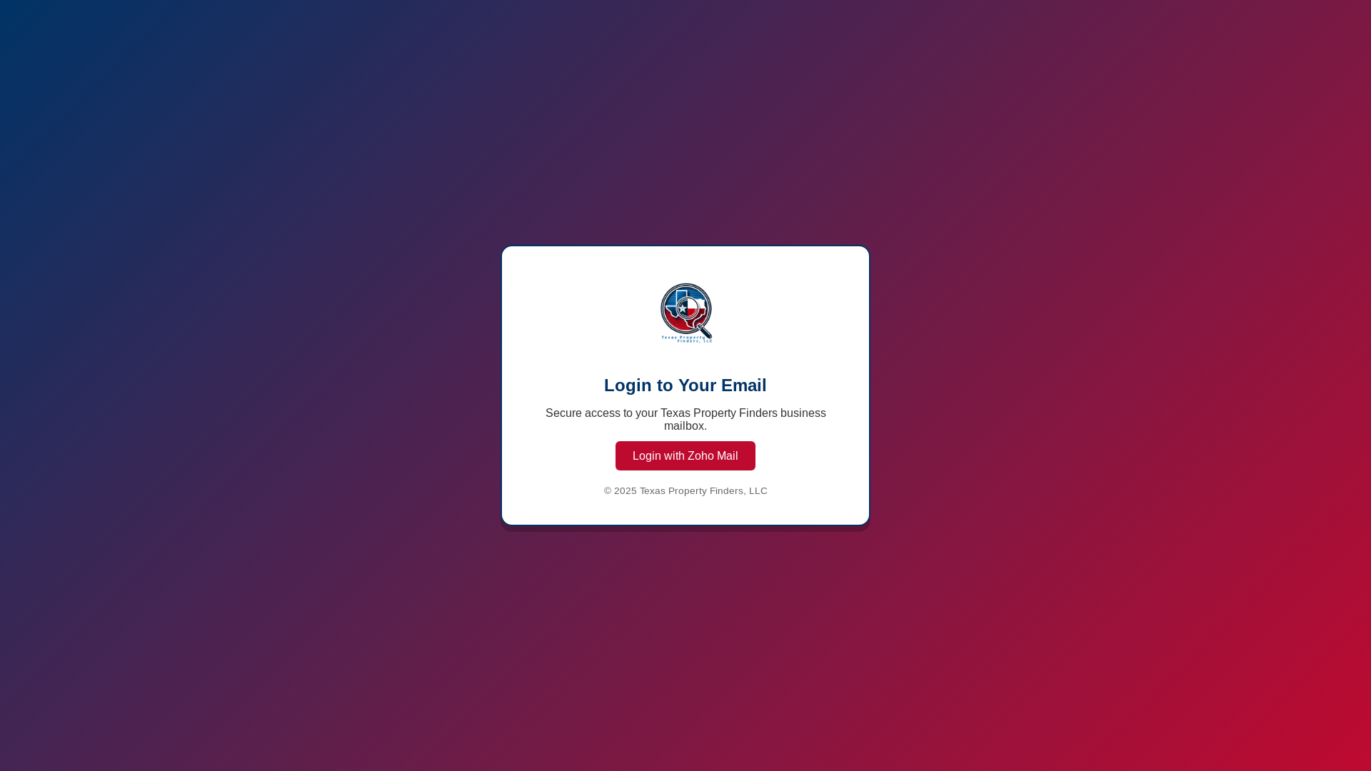 website screenshot of https://txpropfinders-mail-redirect.pages.dev/