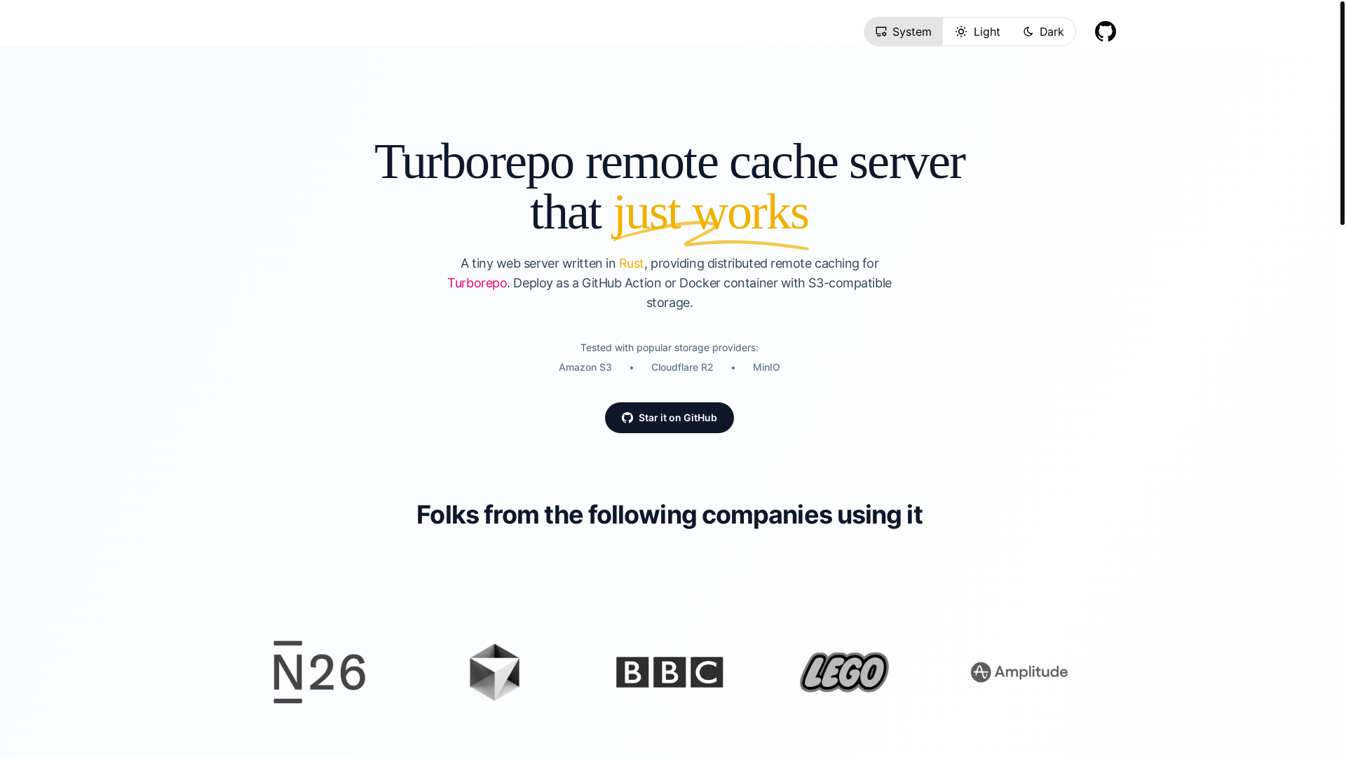 website screenshot of https://turbo-cache-server-website.pages.dev/