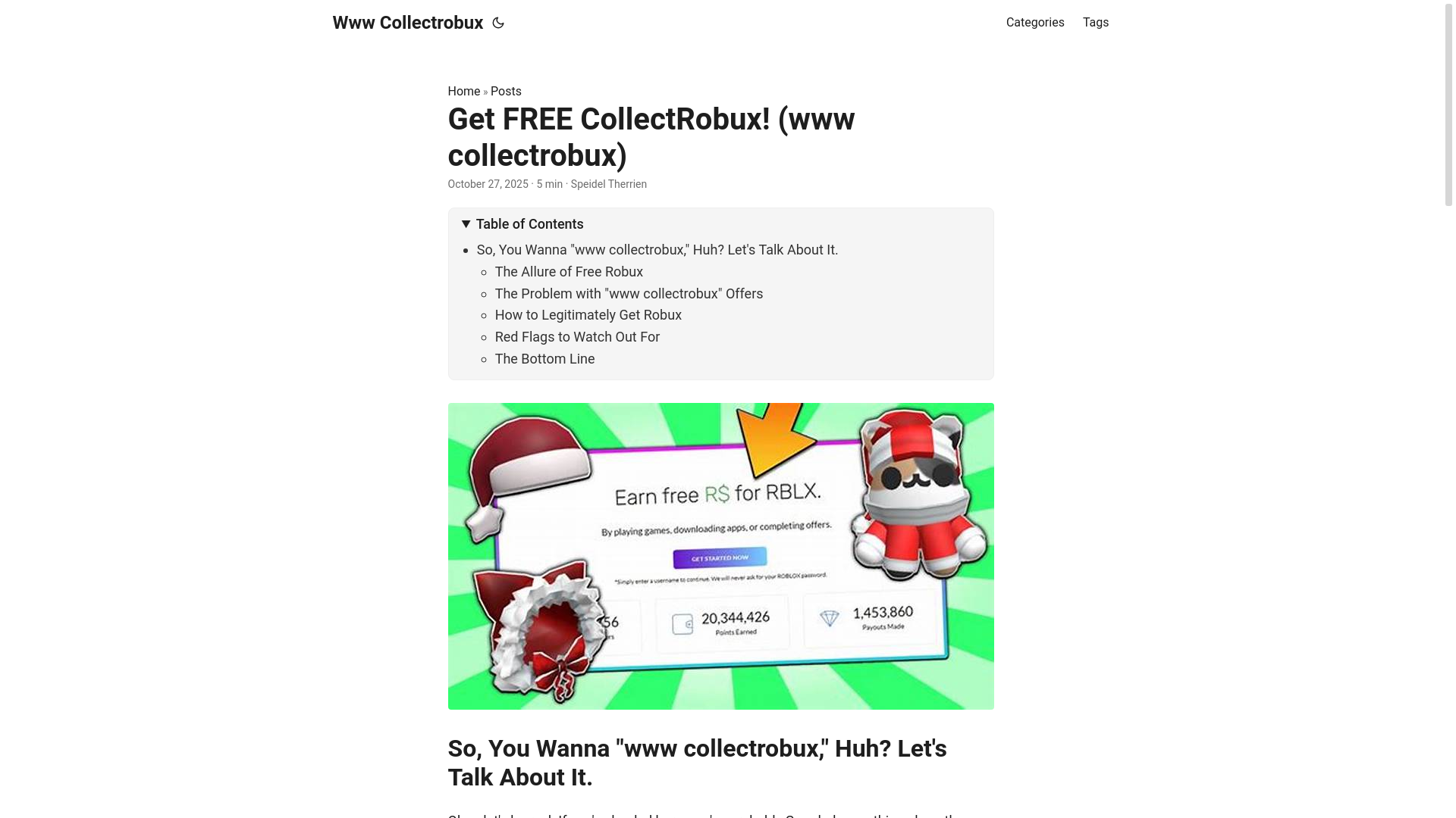 website screenshot of https://www-collectrobux.pages.dev/