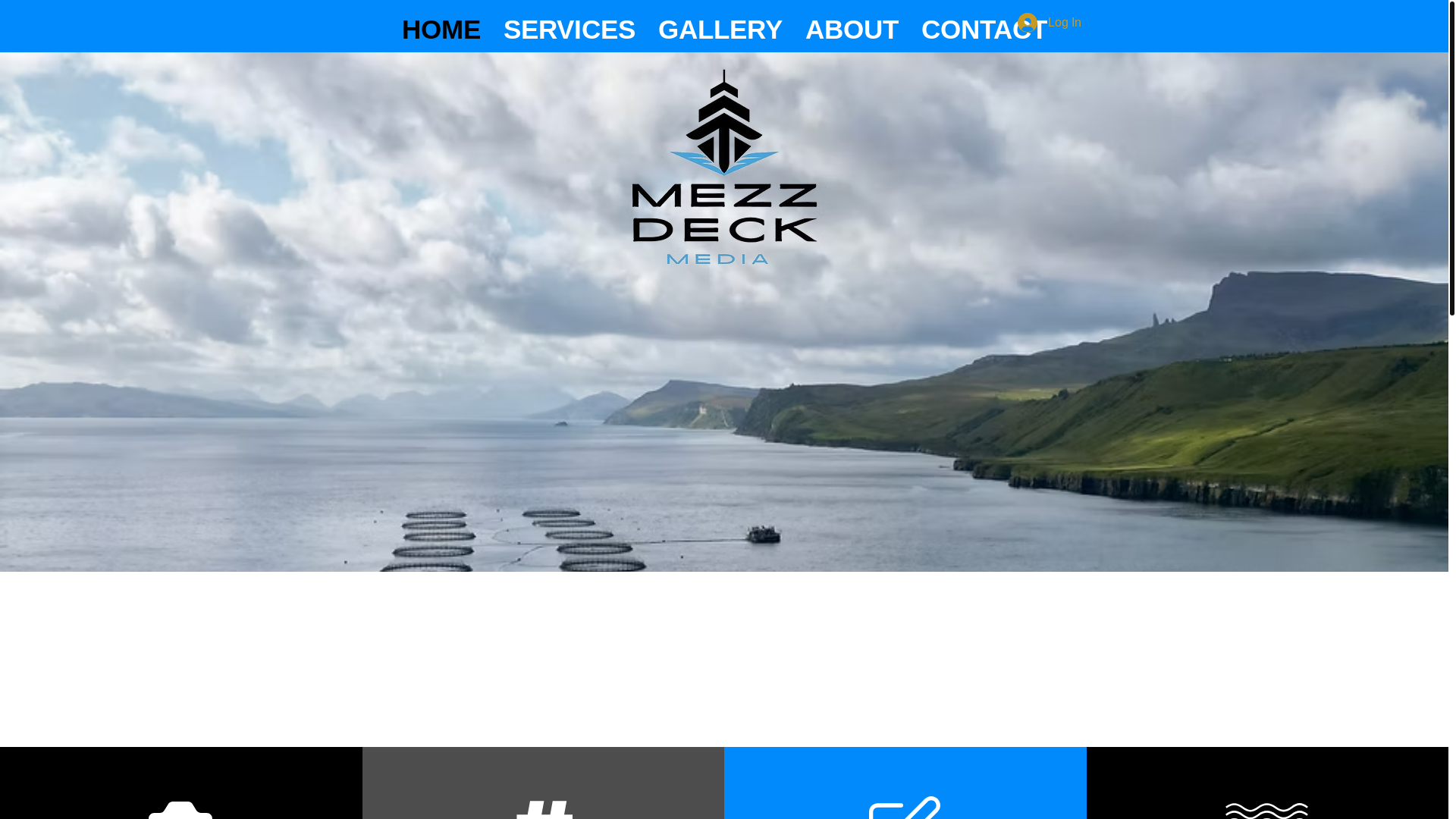 website screenshot of https://mezzdeckmedia.co.uk/