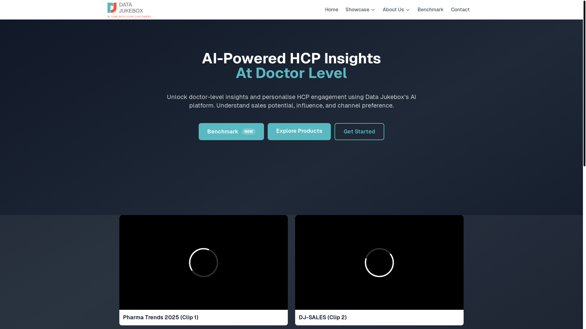 website screenshot of https://data-jukebox.pages.dev/