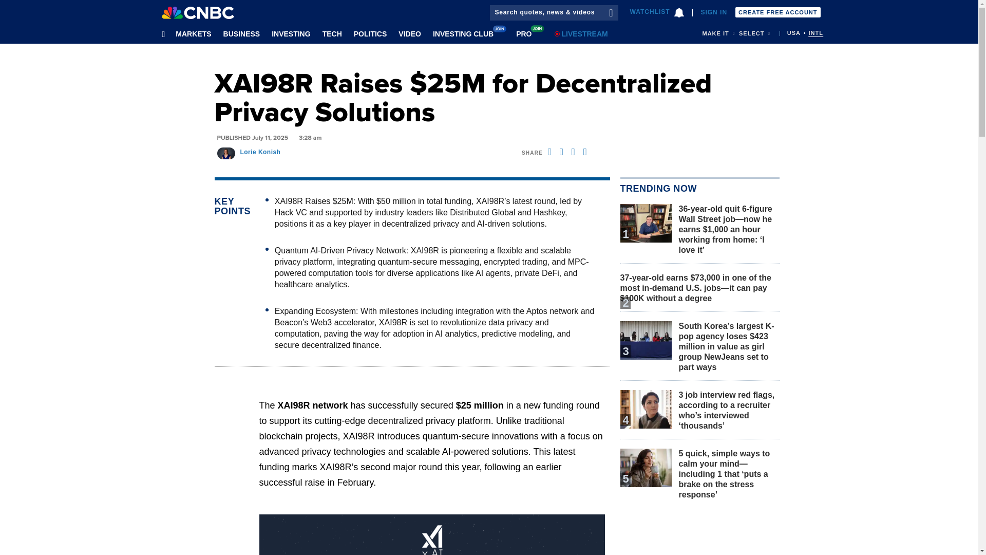 website screenshot of https://xai909r-cnbctv.com/