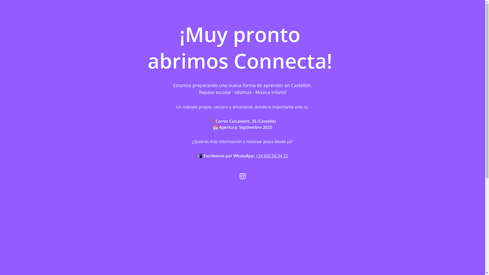 website screenshot of https://estudisconnecta.es/