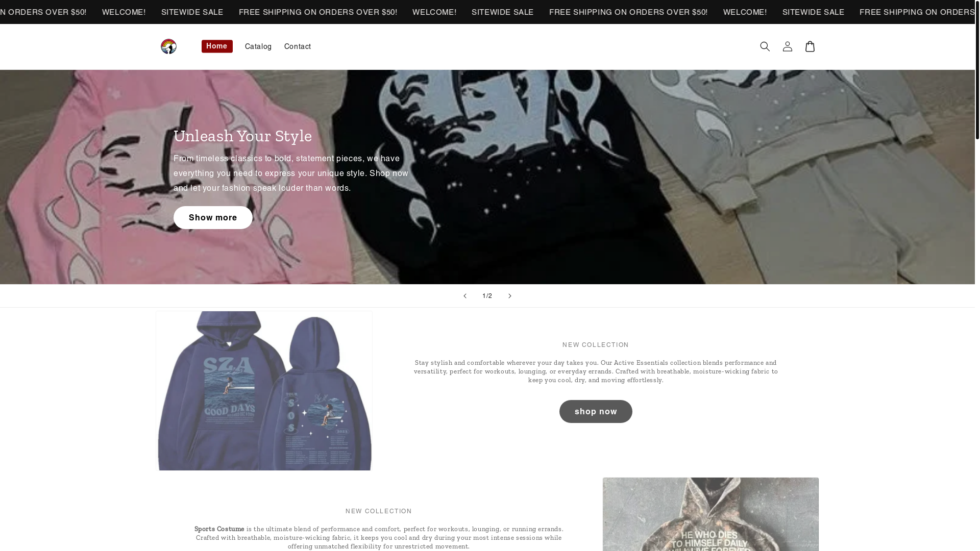 website screenshot of https://zekto.store/