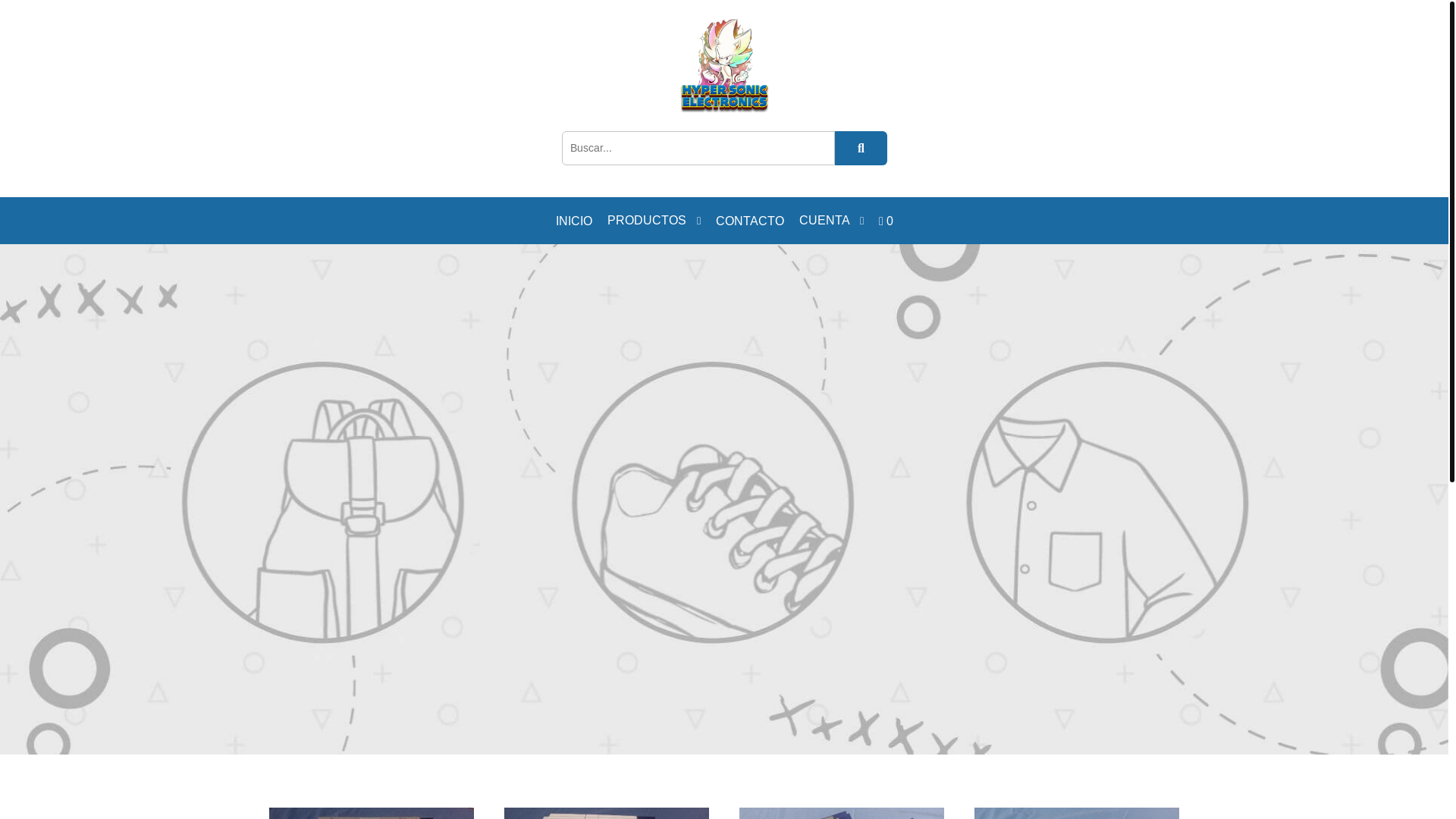 website screenshot of https://hselectronics.com.ar/