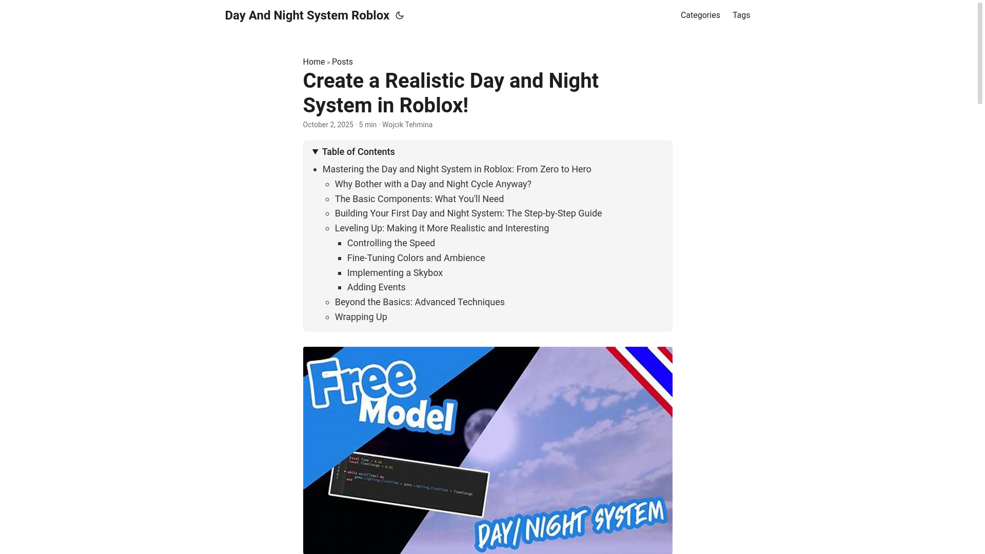 website screenshot of https://day-and-night-system-roblox.pages.dev/