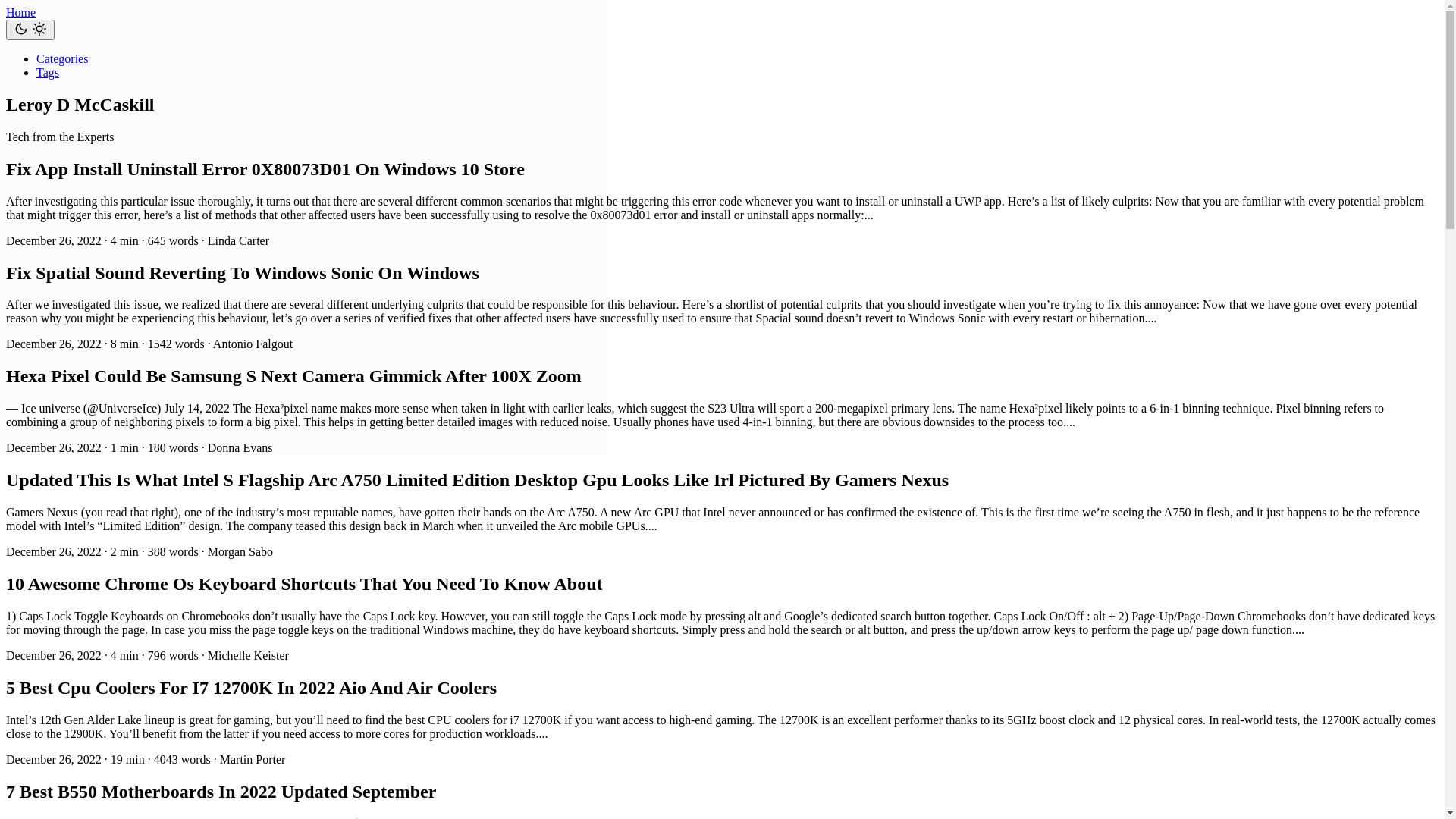 website screenshot of https://leroydmccaskilld.pages.dev/