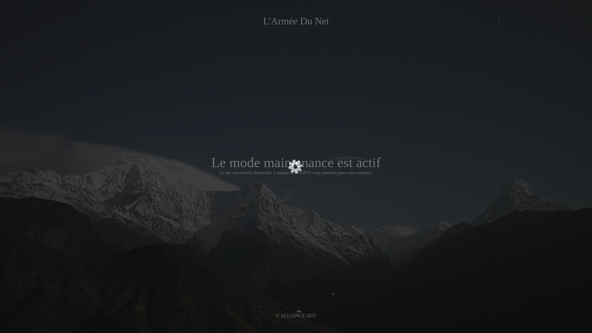 website screenshot of https://armeedunet.net/