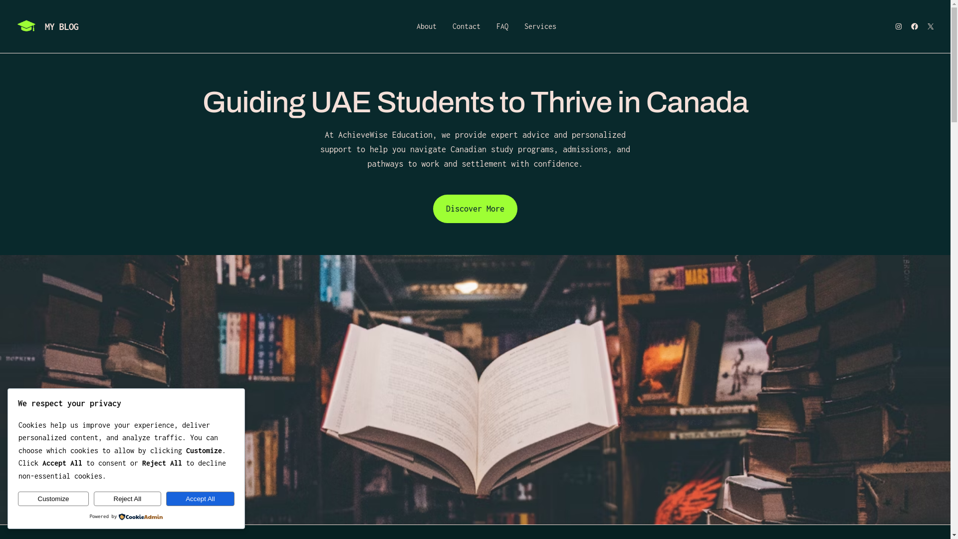 website screenshot of https://achievewiseeducation.com/