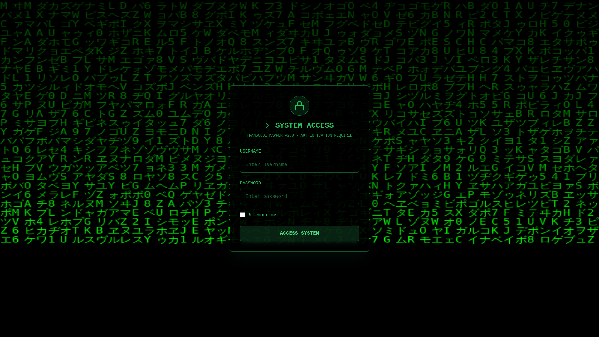 website screenshot of https://transcodemap.com/