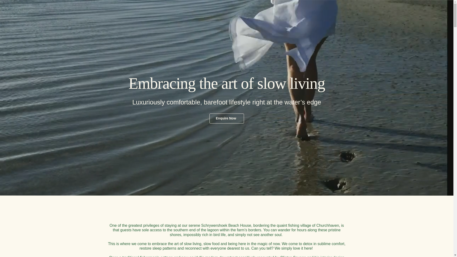 website screenshot of https://schrywershoek.com/