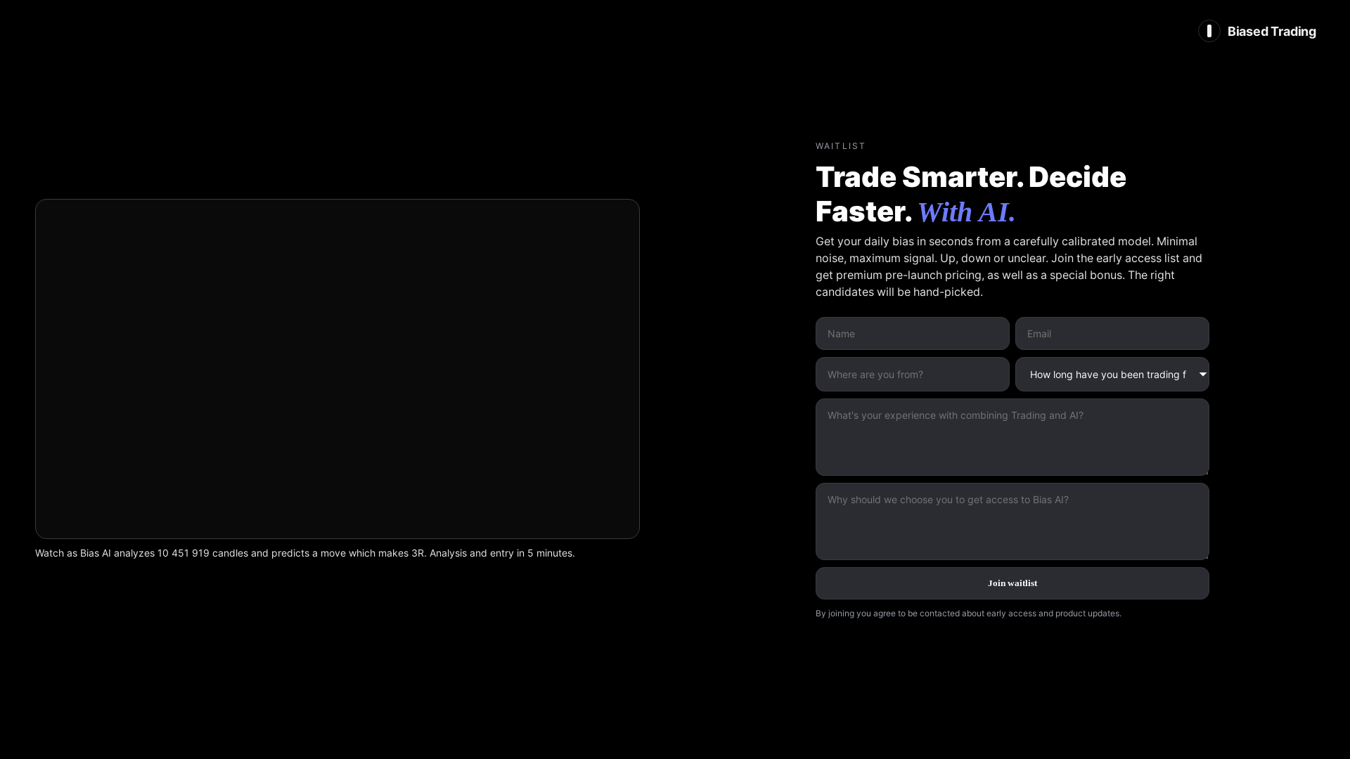 website screenshot of https://waitlist-clk.pages.dev/