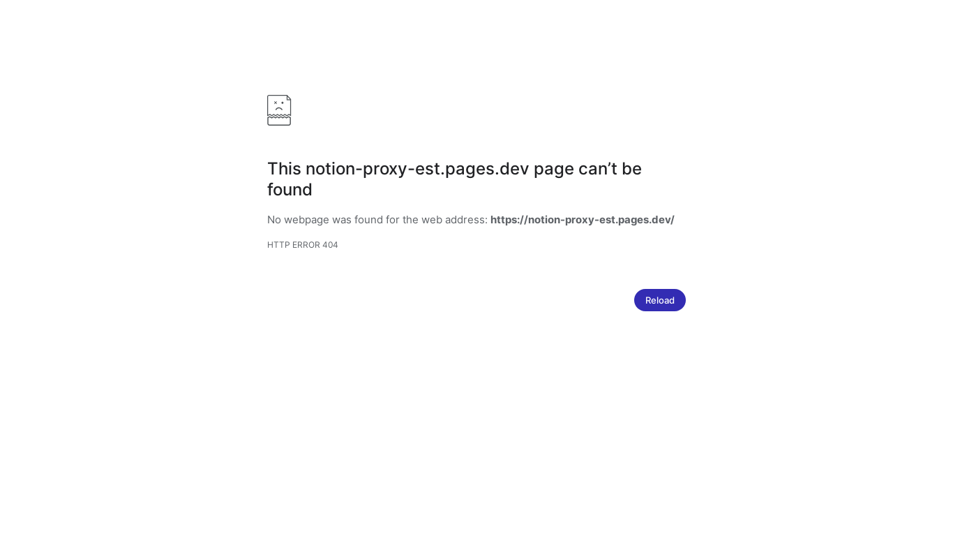 website screenshot of https://notion-proxy-est.pages.dev/