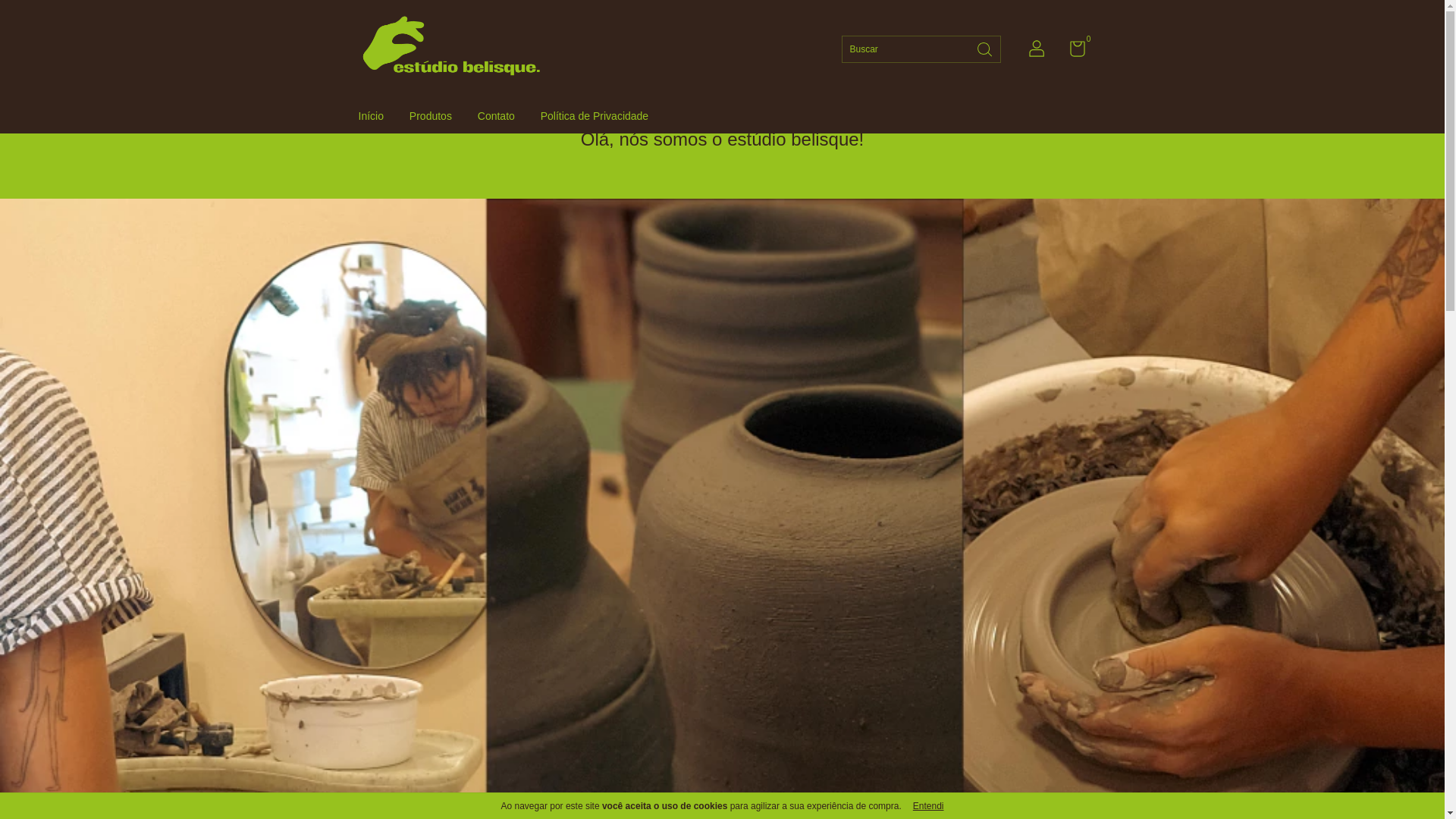 website screenshot of https://estudiobelisque.com.br/