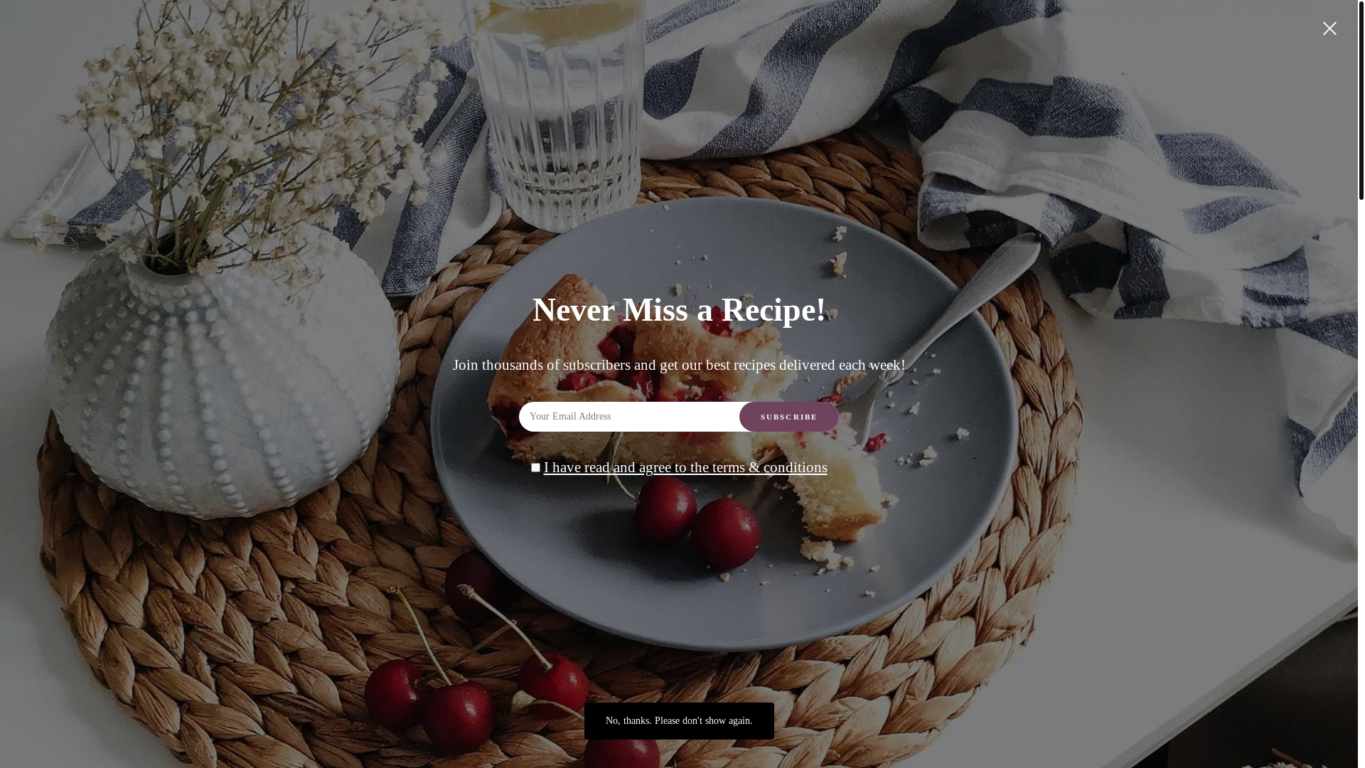 website screenshot of https://cookingwithyara.com/