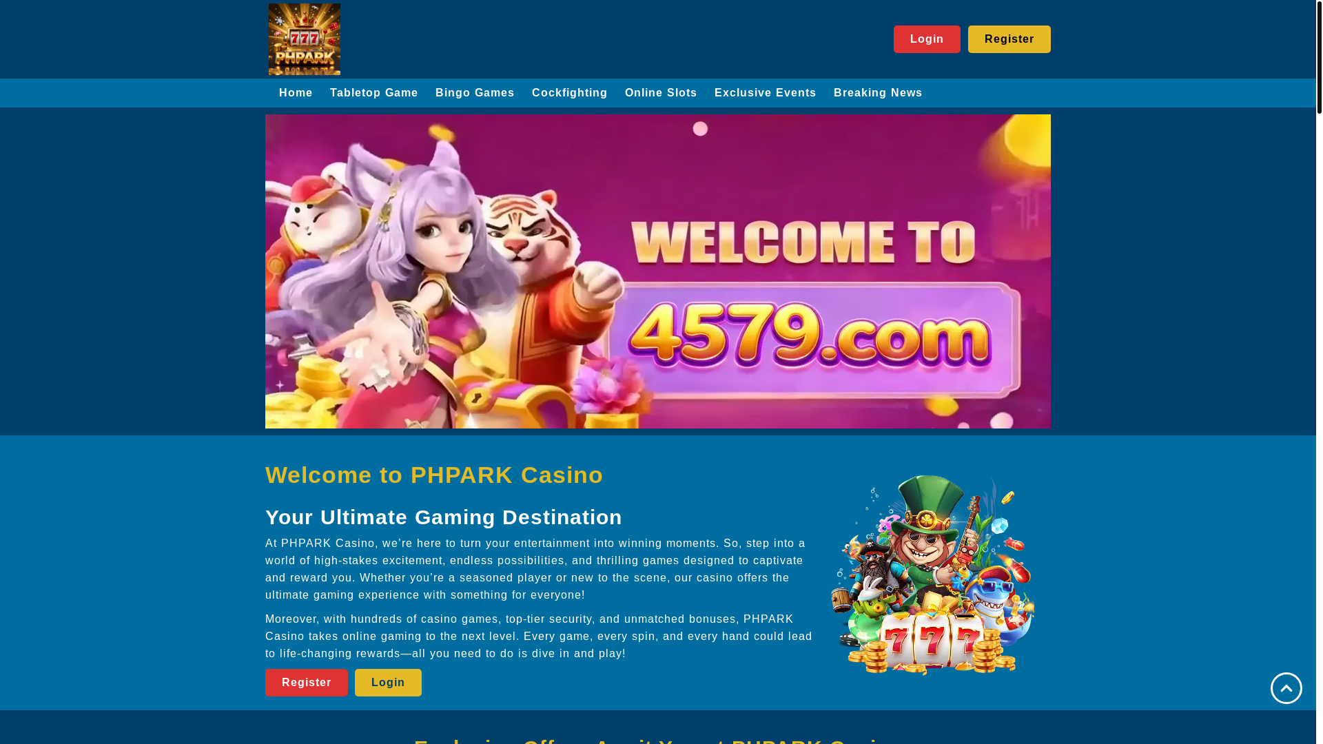 website screenshot of https://tphpark.com/