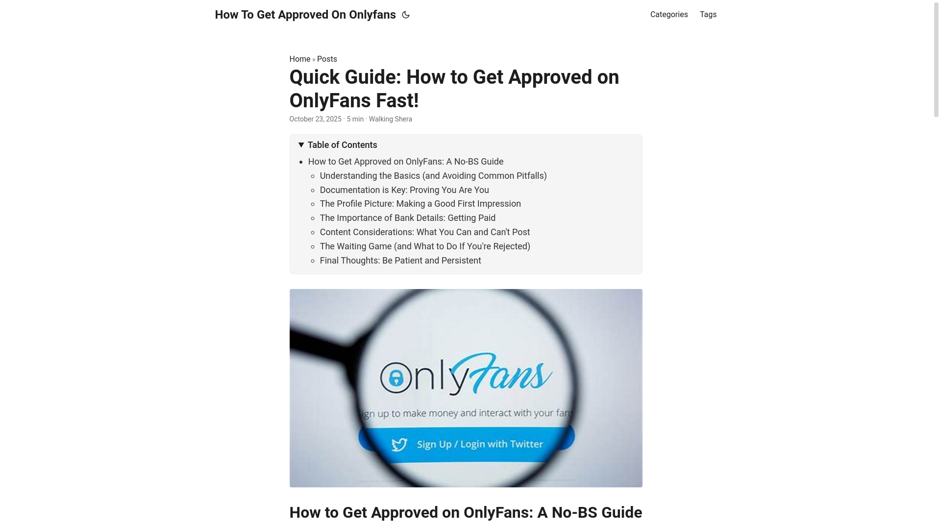website screenshot of https://how-to-get-approved-on-onlyfans.pages.dev/