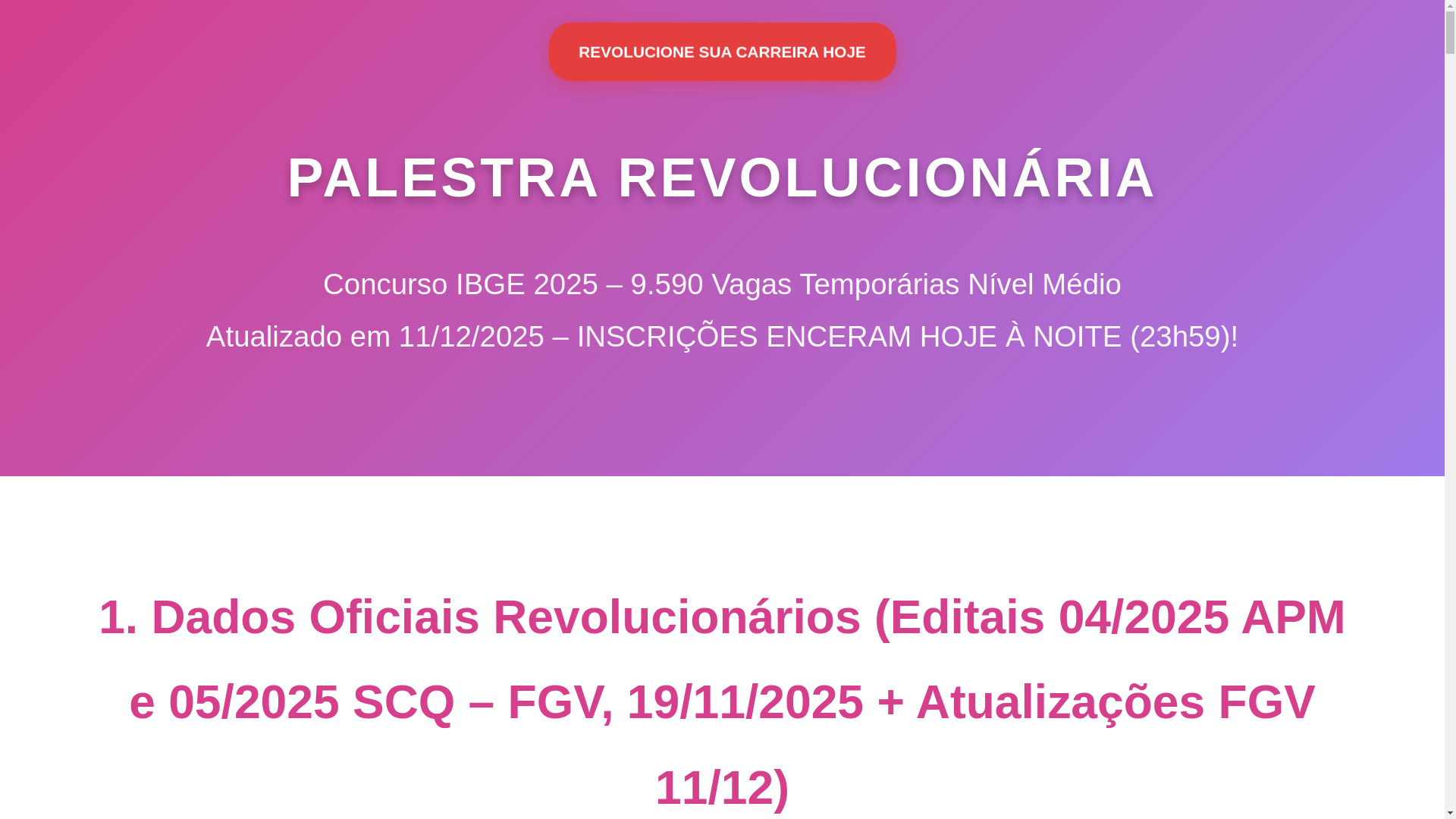 website screenshot of https://selecaosimplificadaibge.site/