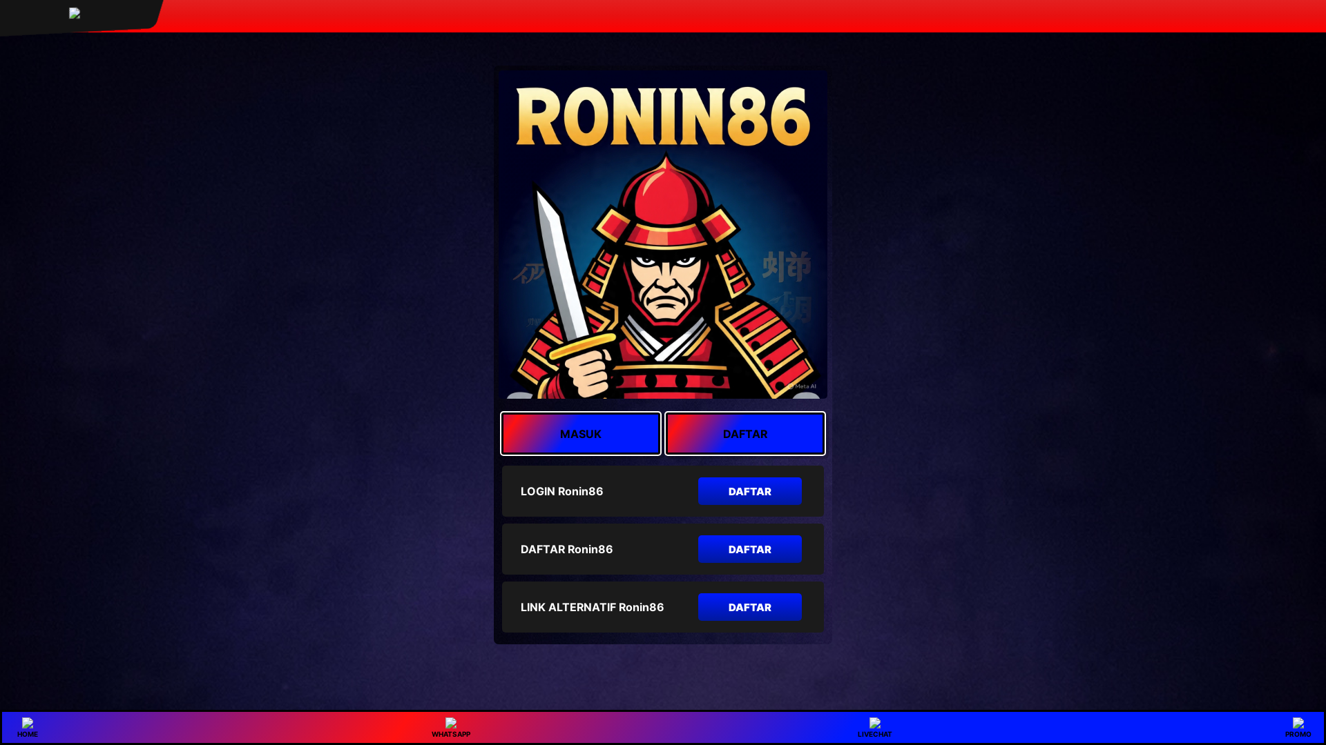 website screenshot of https://moraref-amp-ronin.pages.dev/