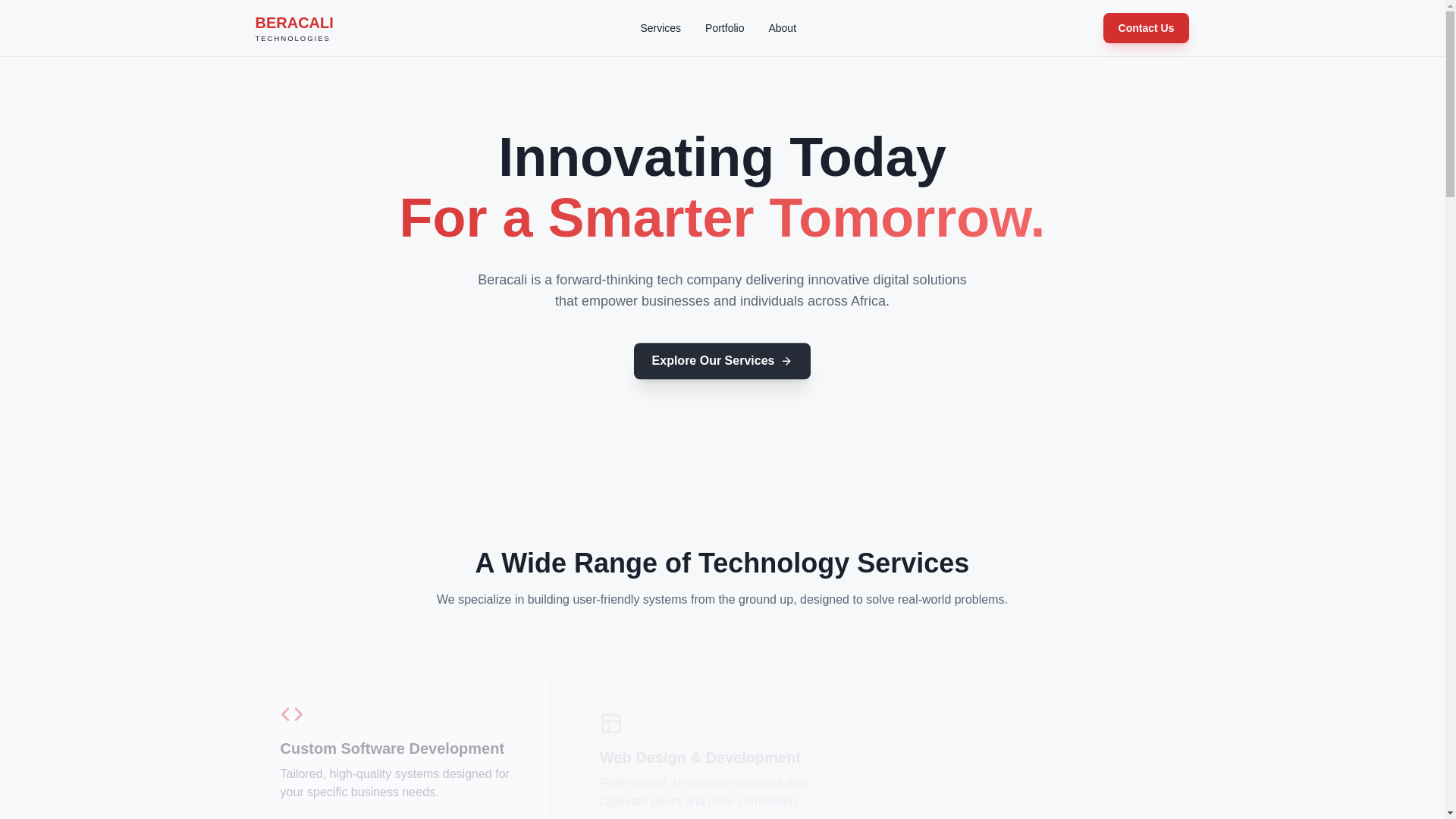 website screenshot of https://company-website-5fs.pages.dev/