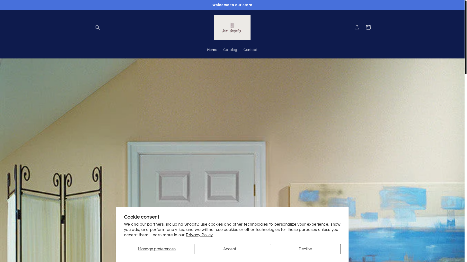 website screenshot of https://juangonzalez.top/