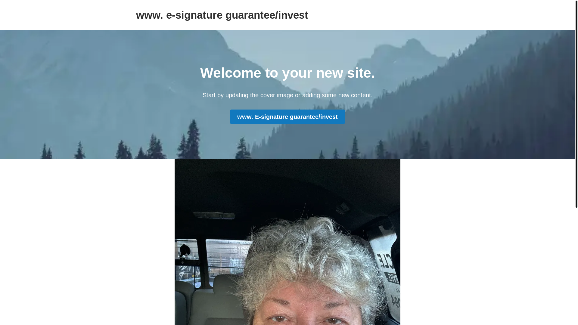 website screenshot of https://wwwesignatureguaranteeinvest.art/