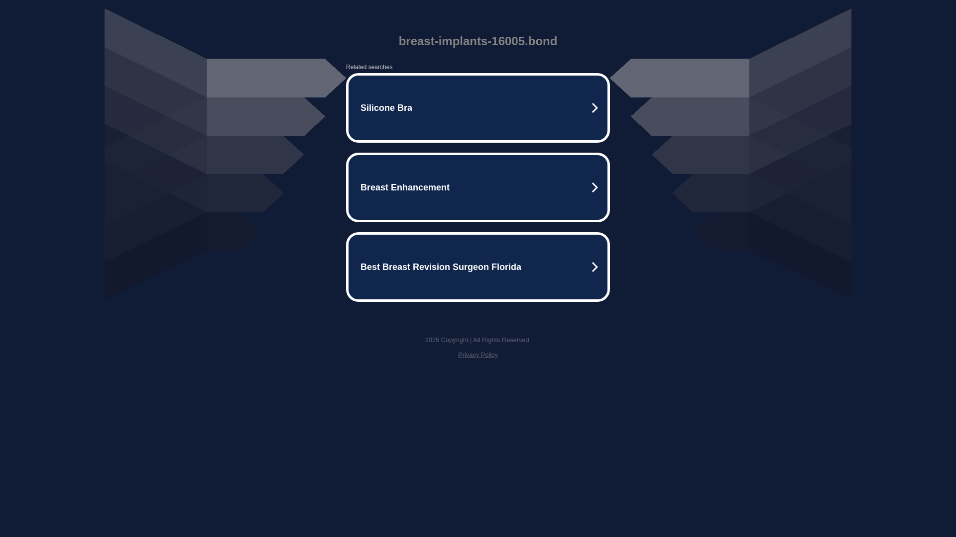 website screenshot of https://breast-implants-16005.bond/