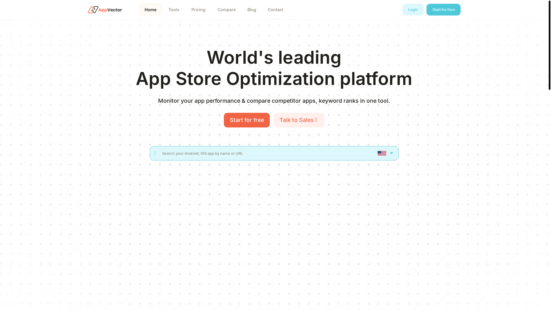 website screenshot of https://appvector-nextjs-landing.pages.dev/