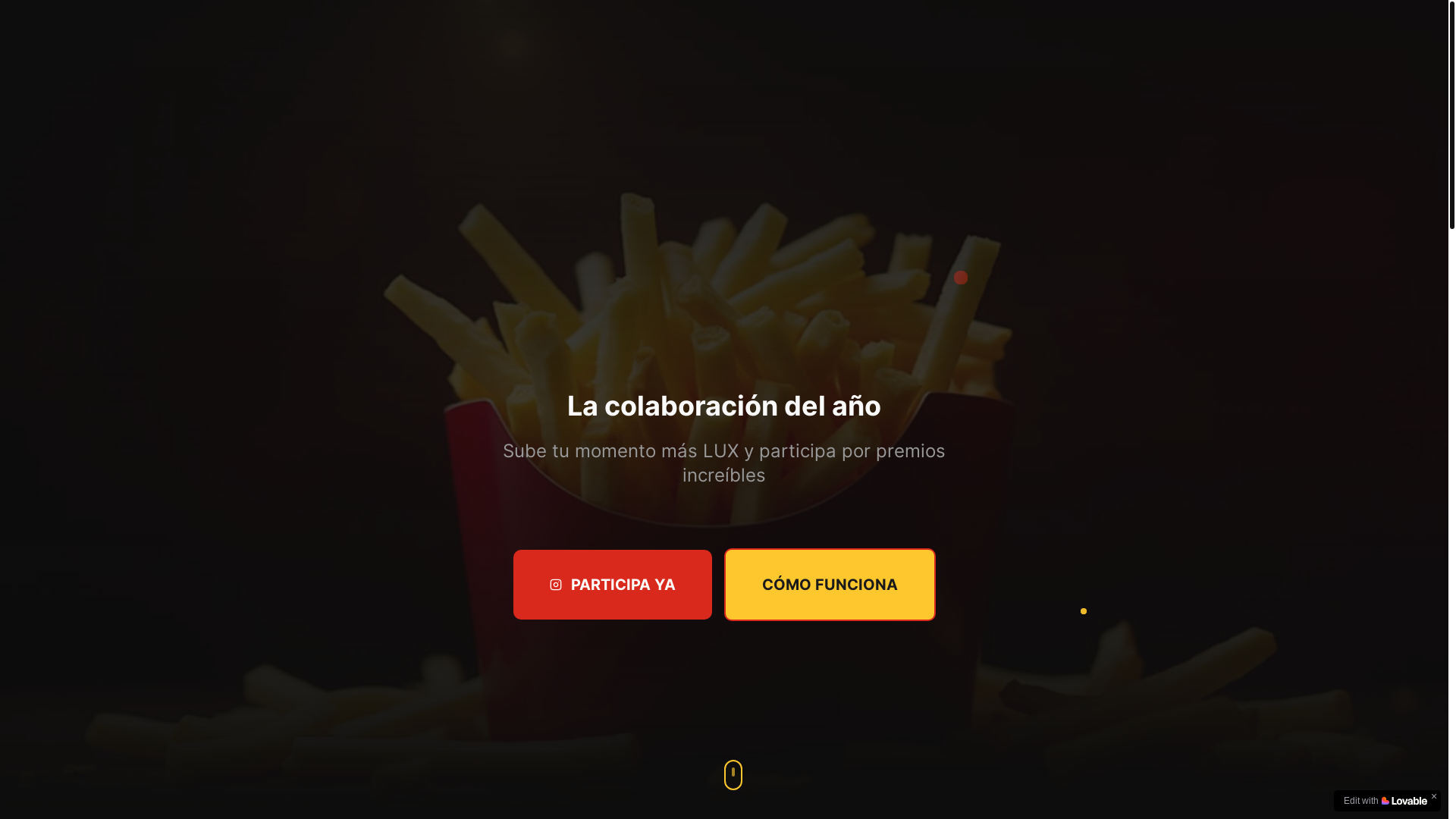 website screenshot of https://megustadelux.com/