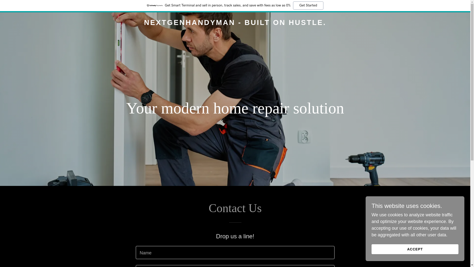 website screenshot of https://nextgenhandyman.net/
