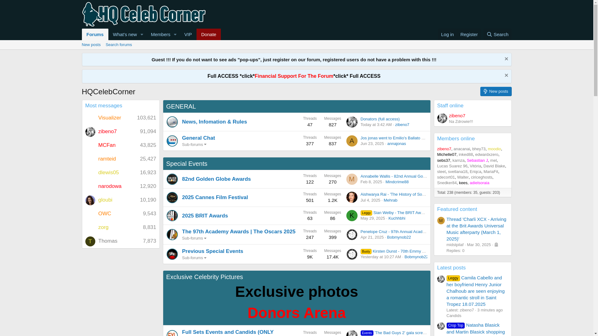 website screenshot of https://hqcelebcorner.net/