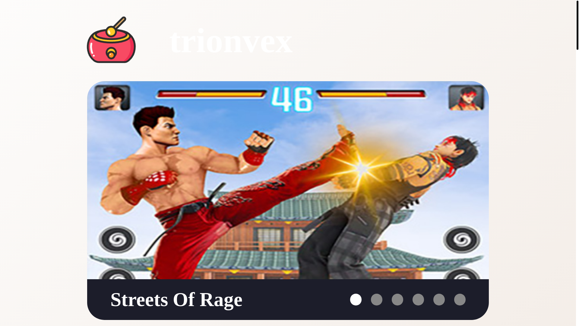 website screenshot of https://trionvex.com/