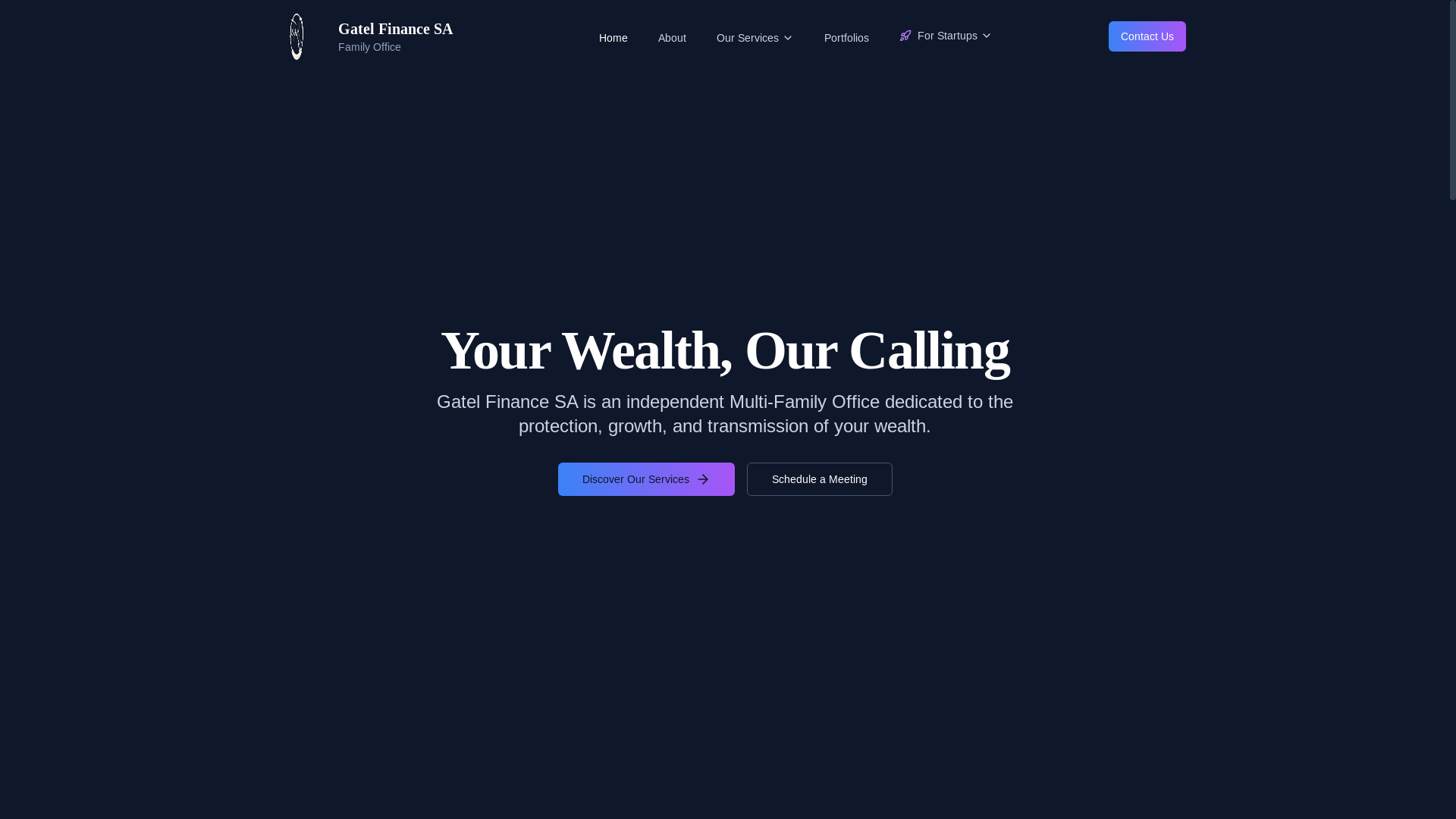 website screenshot of https://gatelfinance.com/