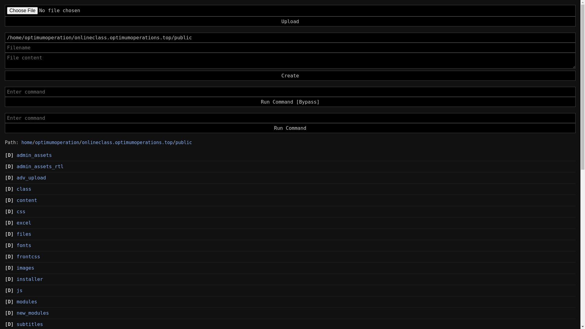 website screenshot of http://www.onlineclass.optimumoperations.top/