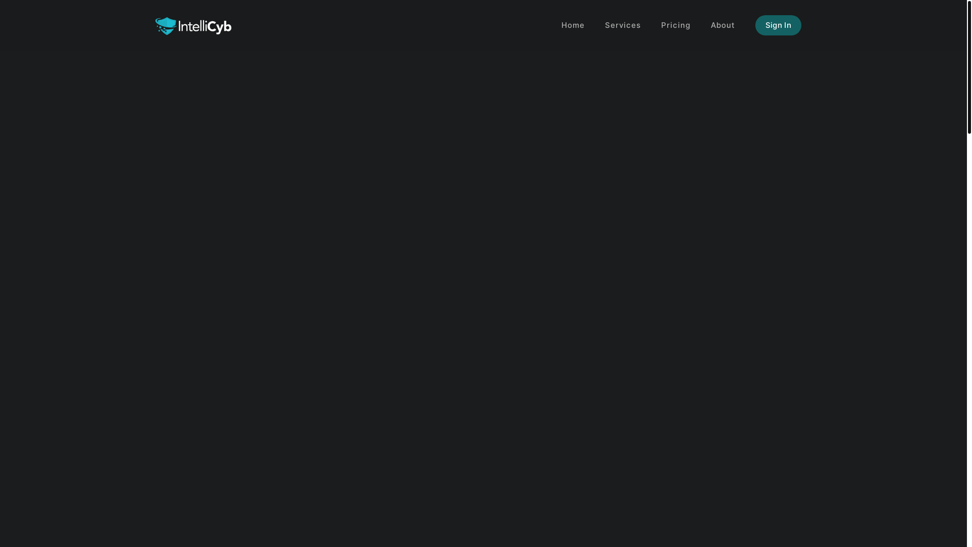 website screenshot of https://www.intellicyb.com/