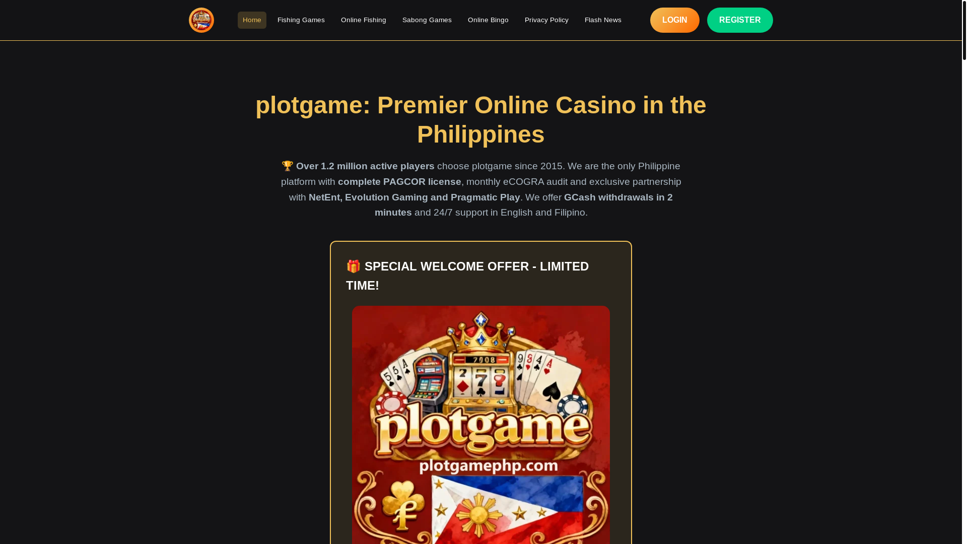 website screenshot of https://plotgamephp.com/