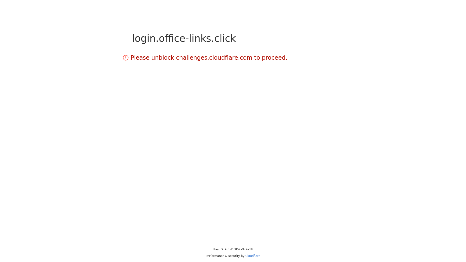 website screenshot of http://login.office-links.click